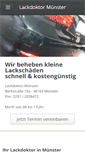 Mobile Screenshot of lackdoktor-muenster.de